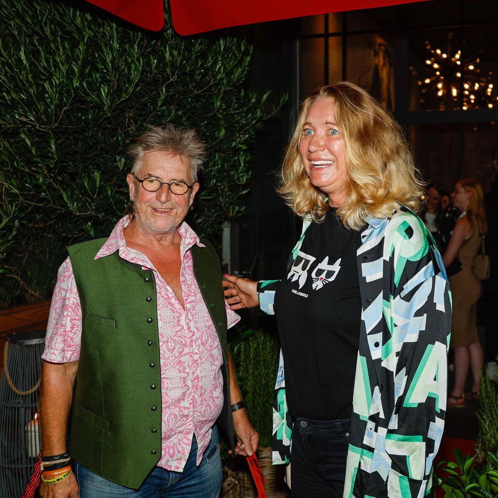 Martin Semmelrogge und Regine Prause bei der Eröffnung des MAREDO Steakhauses Unter den Linden in Berlin