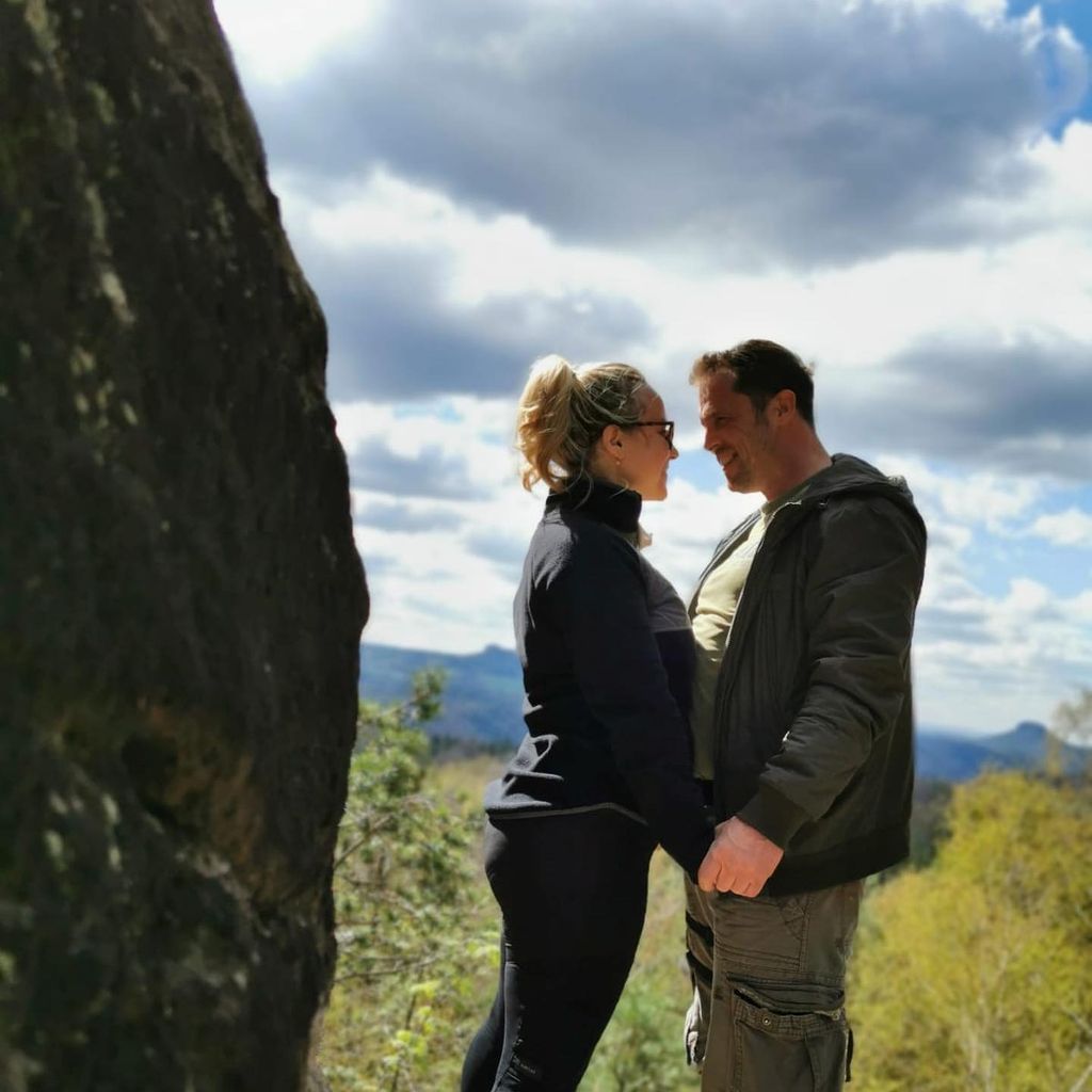 Martin Wernicke und Catharina Beyer im April 2022