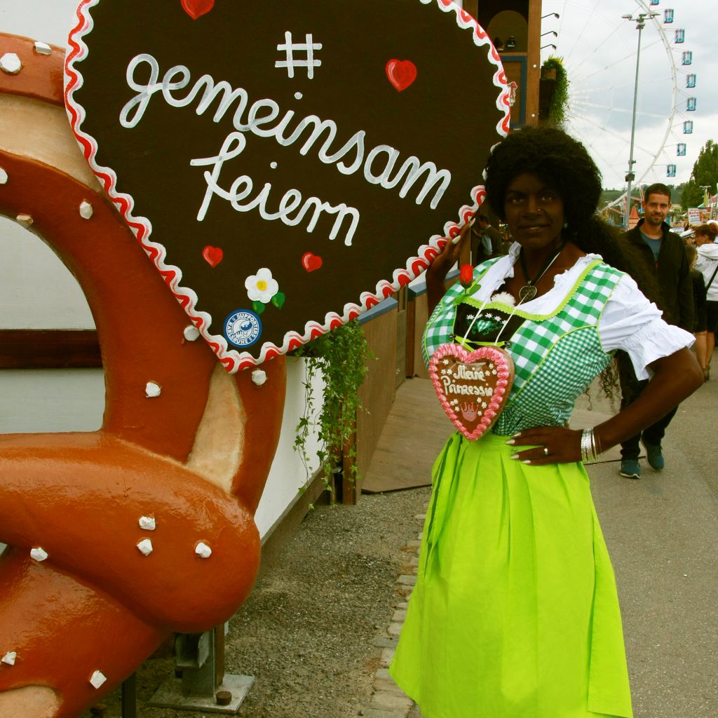 Martina Big 2019 auf der Cannstatter Wasen