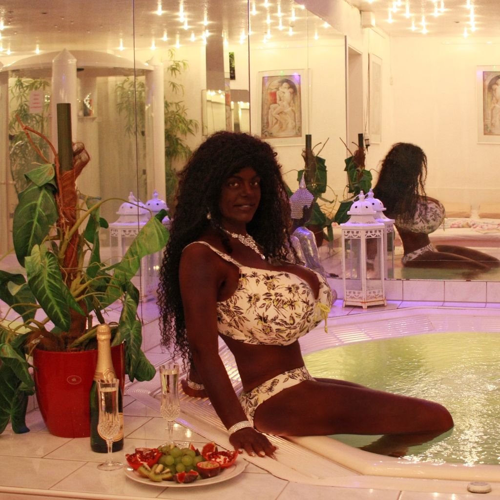 Martina Big im Urlaub, 2019