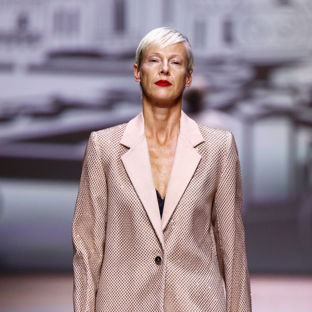 Martina Gleissenebner-Teskey auf der Berlin Fashion Week im März 2022