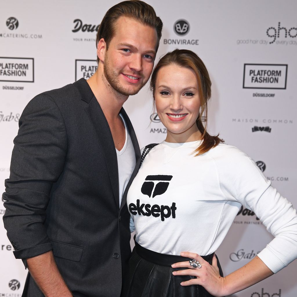 Marvin Albrecht und Anna Hofbauer bei Platform Fashion in Düsseldorf