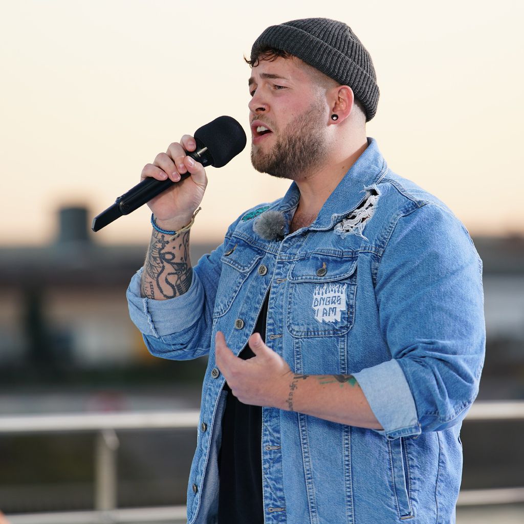 Marvin Frederic Ventura Estradas bei DSDS 2021