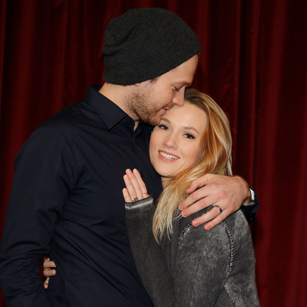Marvin Albrecht und Anna Hofbauer 2016 bei der "Sing"-Premiere in Köln