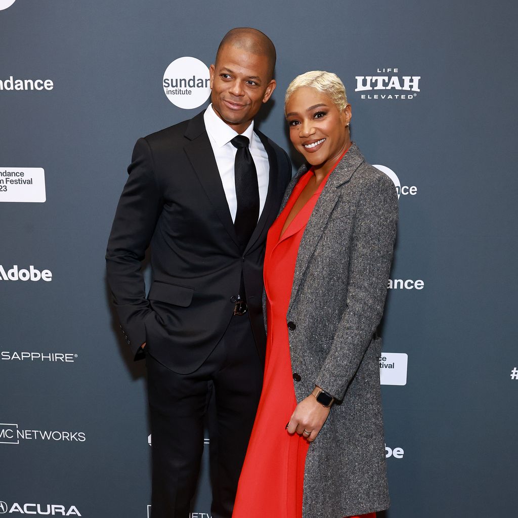 Marvin Jones und Tiffany Haddish im Januar 2023
