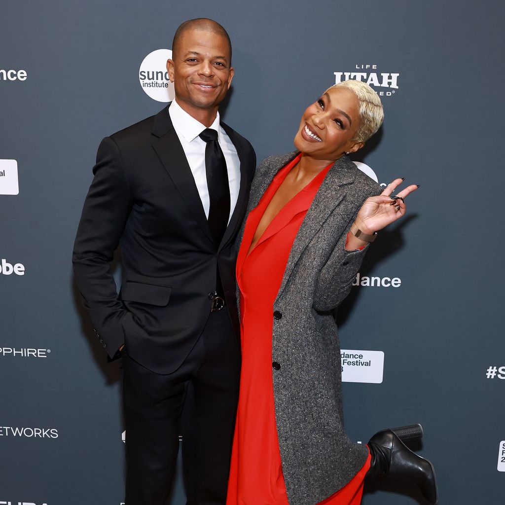 Marvin Jones und Tiffany Haddish im Jahr 2023