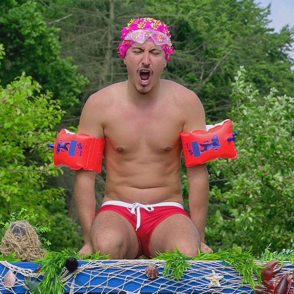 Marvin Kleinen im "Sommerhaus der Stars" 2025