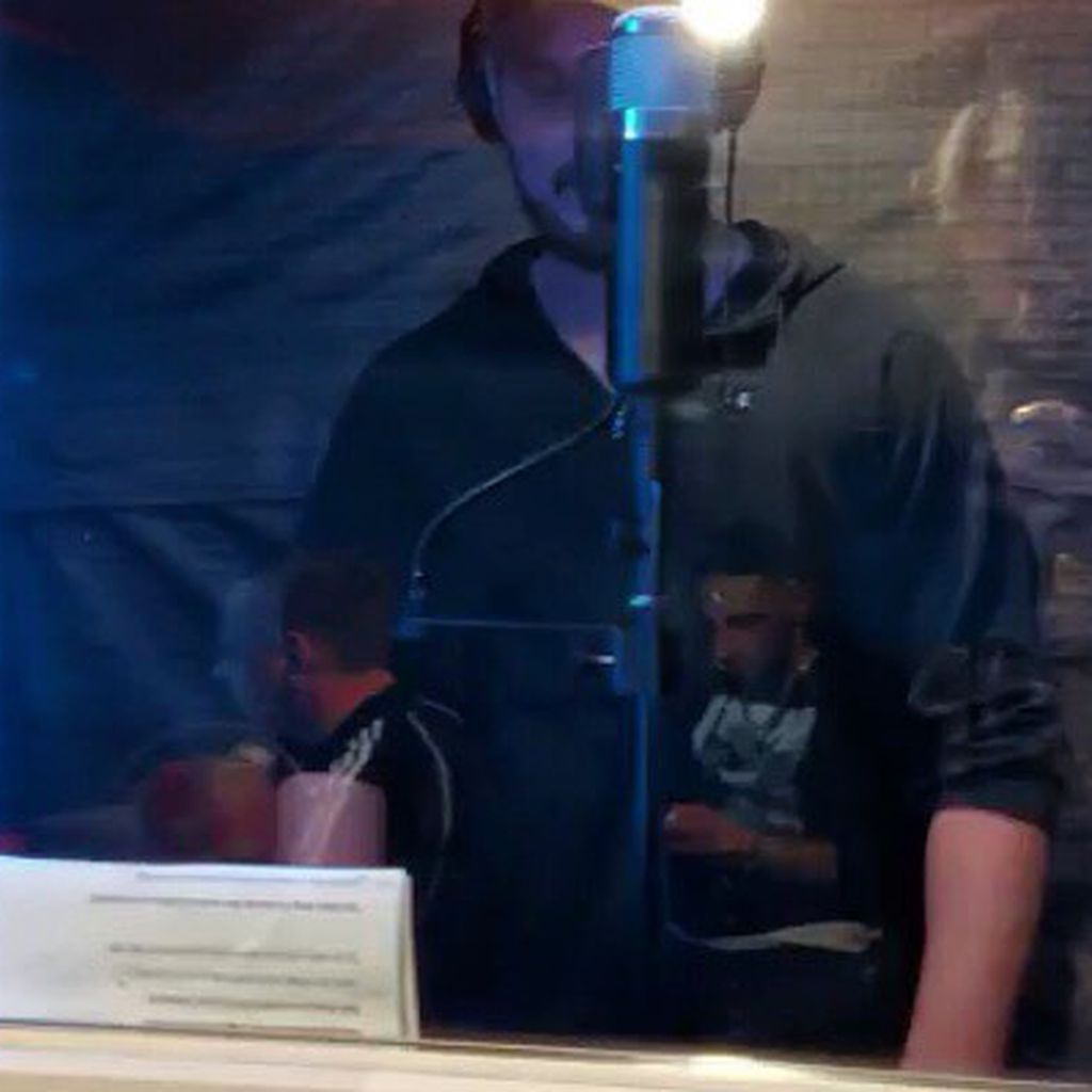 Marvin Muth im Studio, März 2021