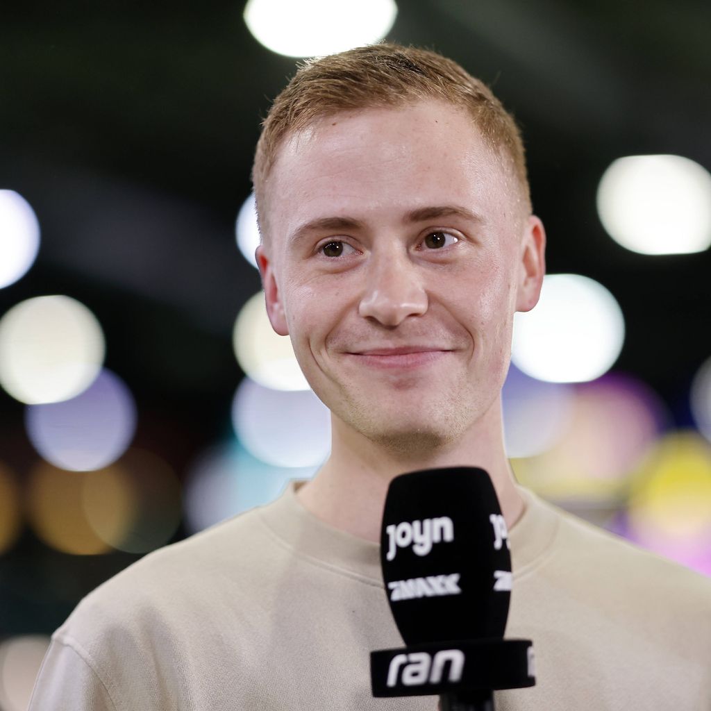 Marvin Wildhage beim 5. Spieltag der Baller League in der Motorworld Köln, 19.02.2024