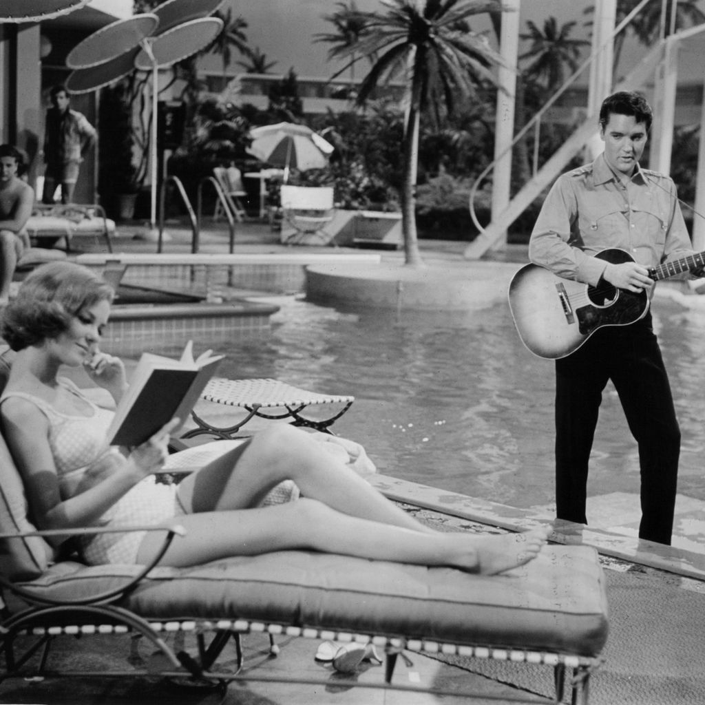 Mary Ann Mobley und Elvis Presley