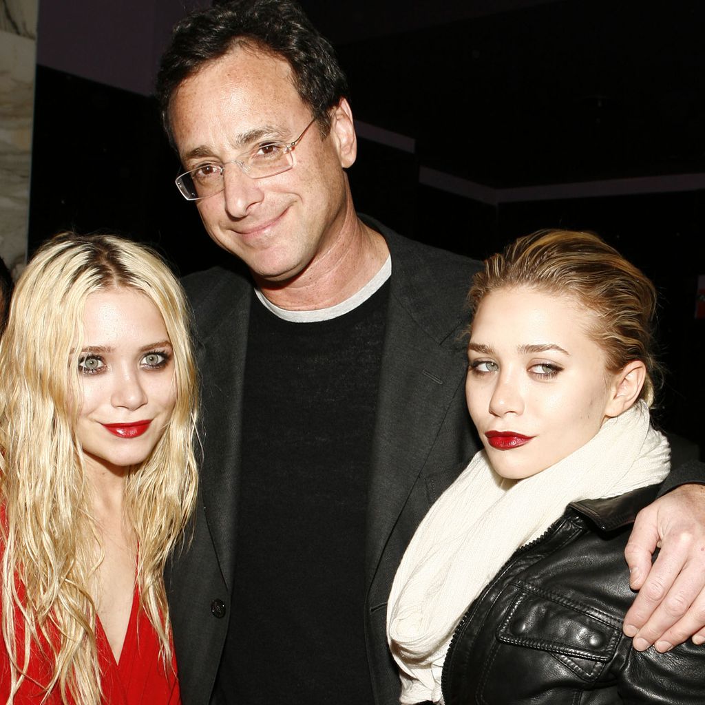 Mary-Kate und Ashley Olsen mit Bob Saget, 2007