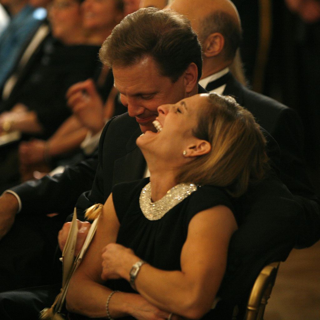 Mary Lou Retton mit ihrem Ehemann Shannon Kelley in Washington 2008