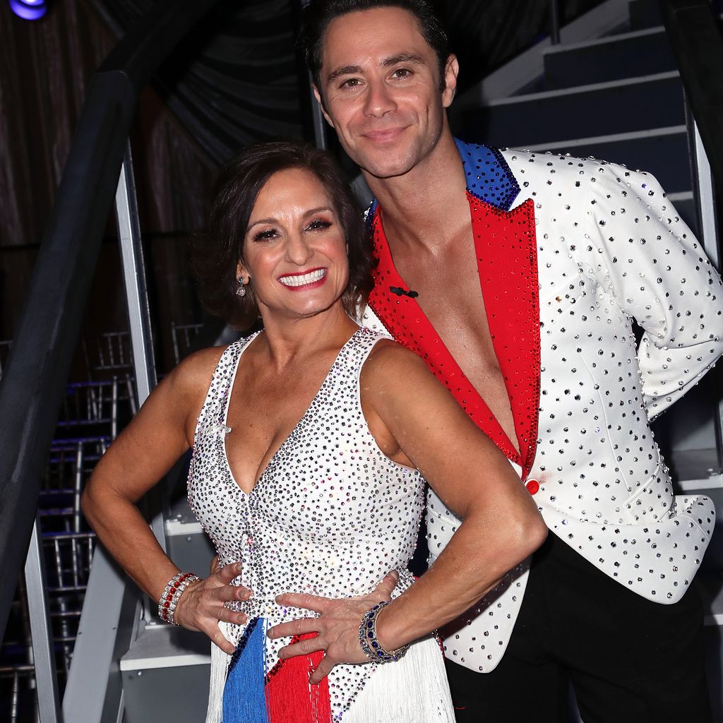 Mary Lou Retton mit Sasha Farber bei "Dancing with the Stars" 2018