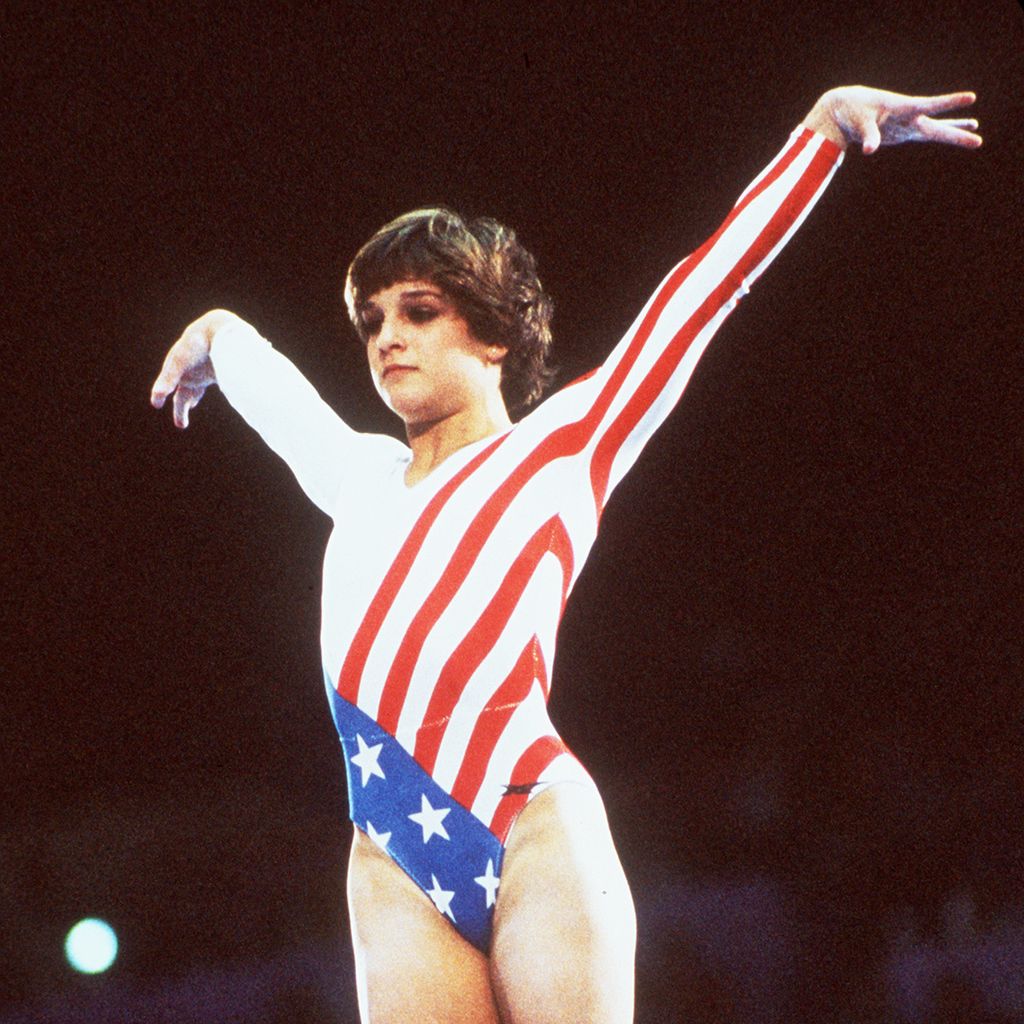 Mary Lou Retton im August 1984