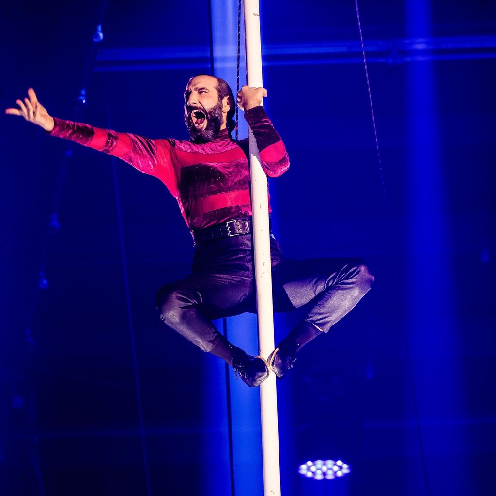 Massimo Sinató bei "Stars in der Manege"