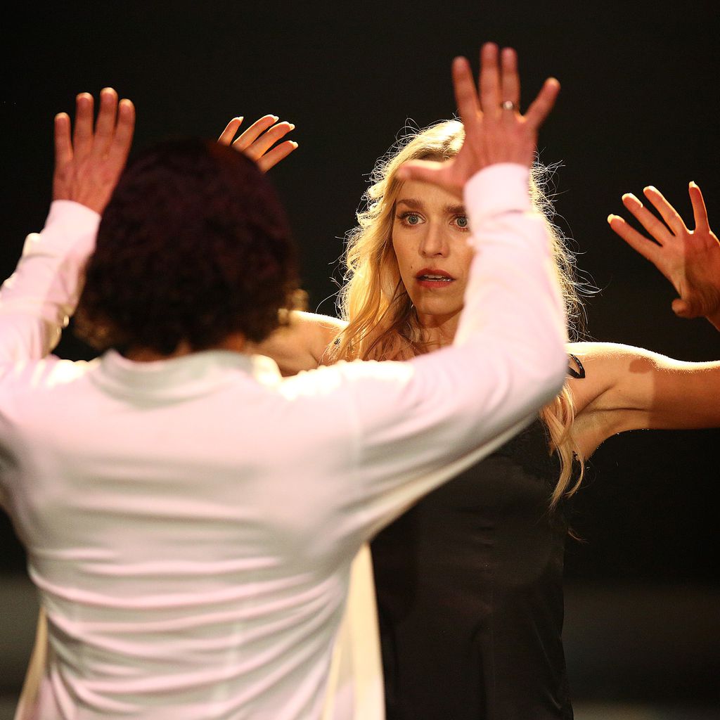 Massimo Sinató und Julia Dietze bei der achten "Let's Dance"-Show