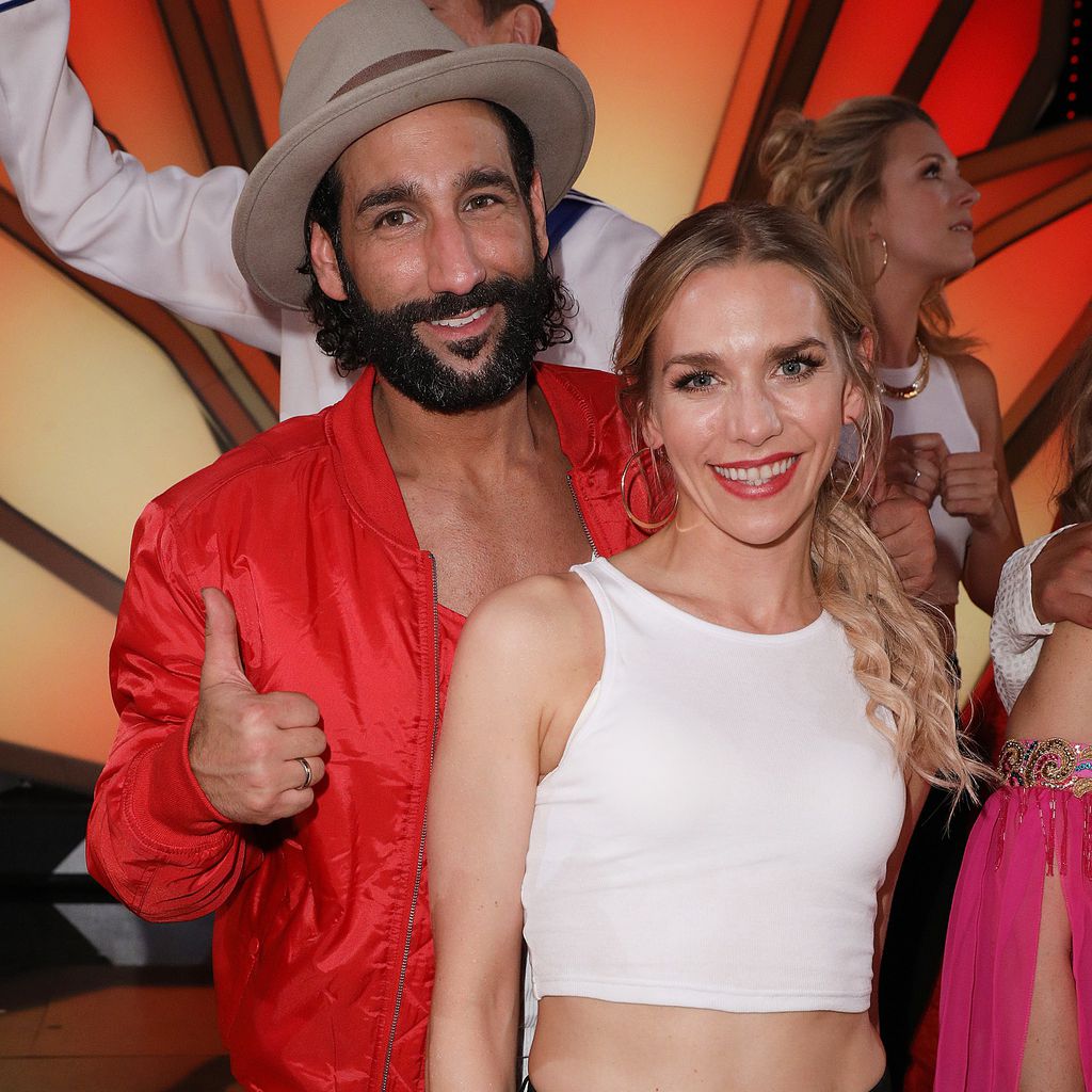 Massimo Sinató und Julia Dietze nach der 9. "Let's Dance"-Show