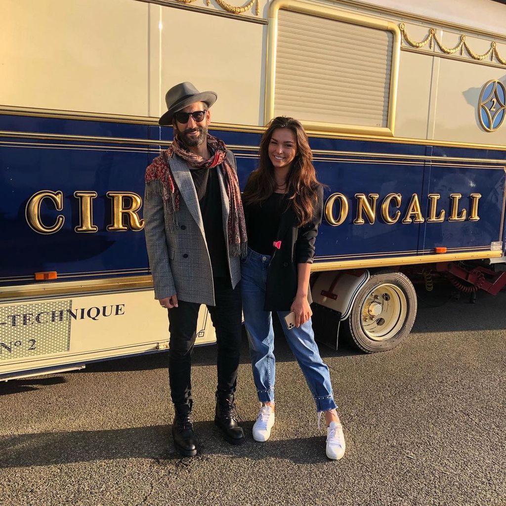 Massimo Sinató und Lili Paul-Roncalli im Oktober 2020