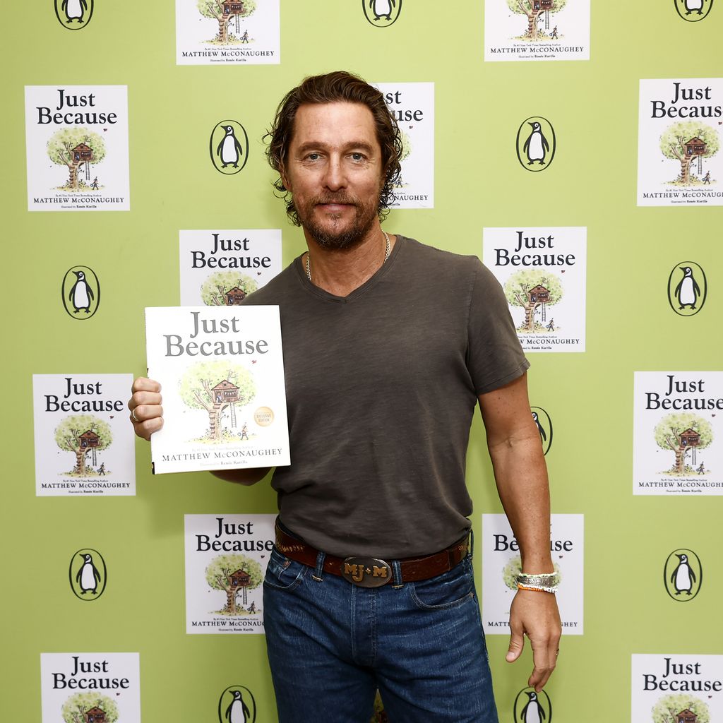Matthew McConaughey bei seiner Buchvorstellung