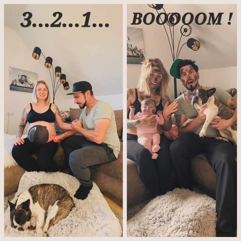 Mathias Kreiss mit seiner Familie
