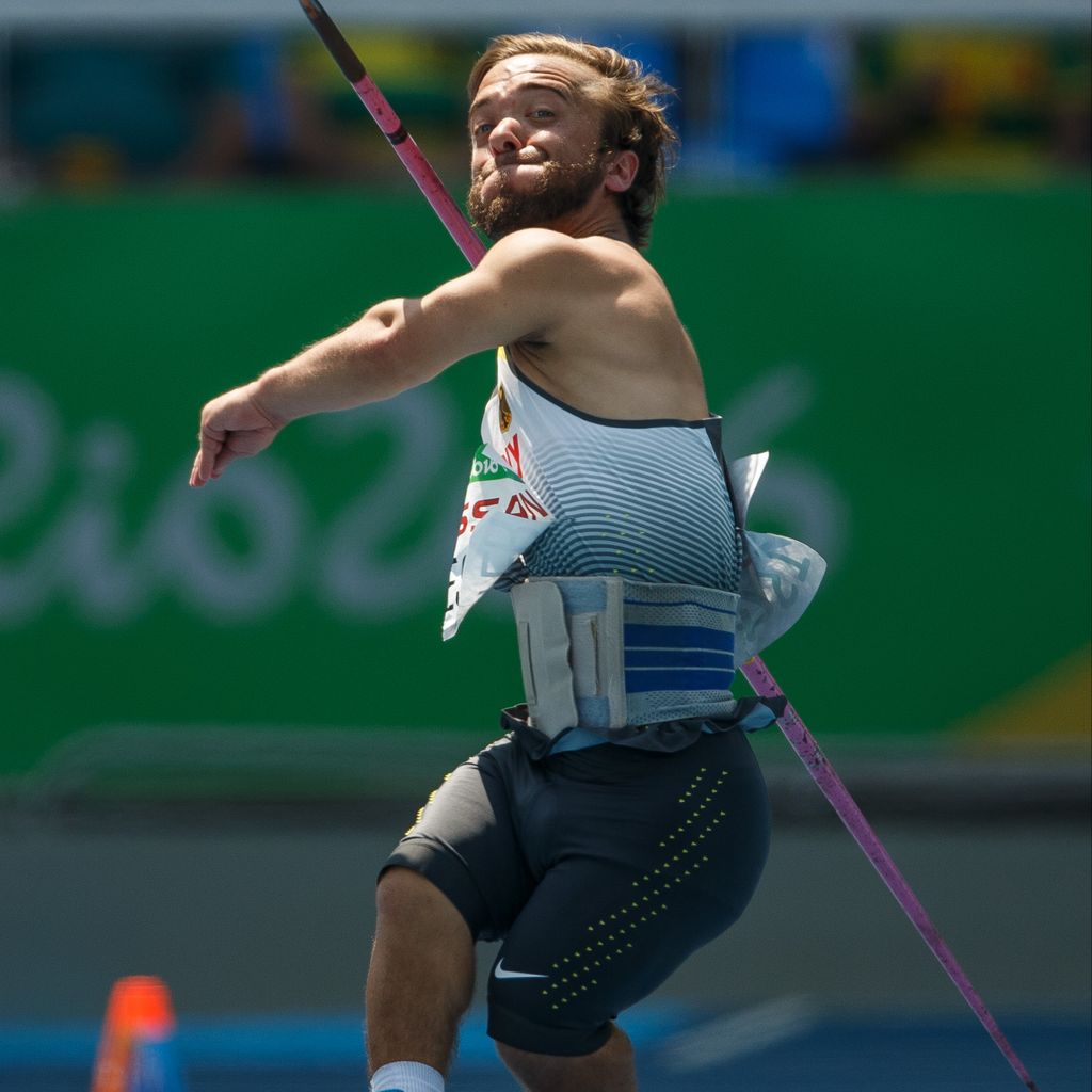 Mathias Mester bei den Paralympics in Rio de Janeiro, 2016