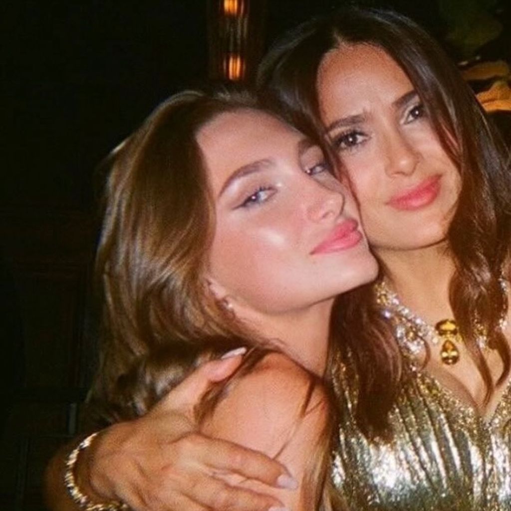 Salma Hayek mit ihrer Stieftochter Mathilde Pinault
