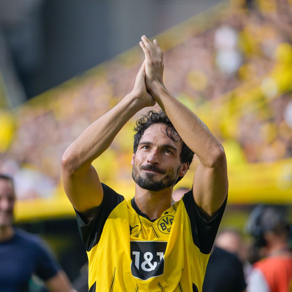Mats Hummels beim Abschied vom BVB, September 2024