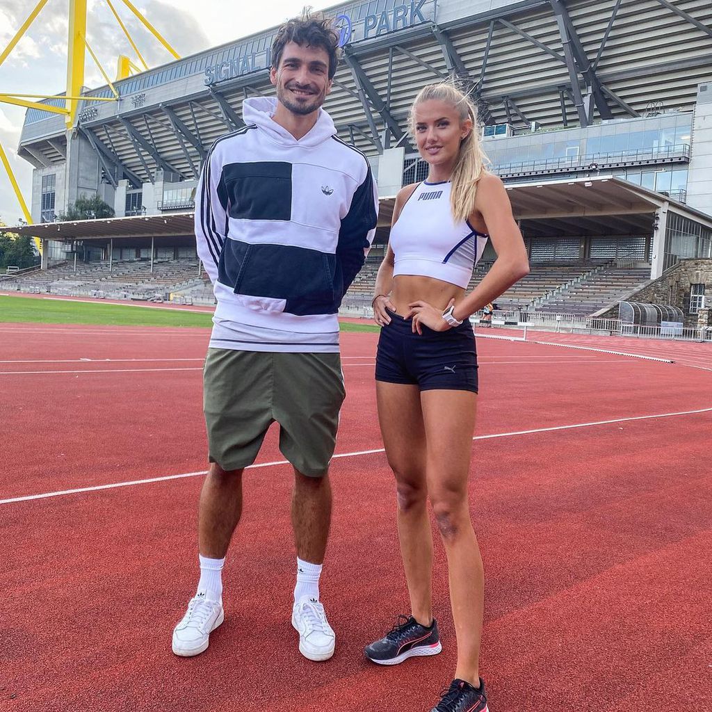 Mats Hummels und Alica Schmidt