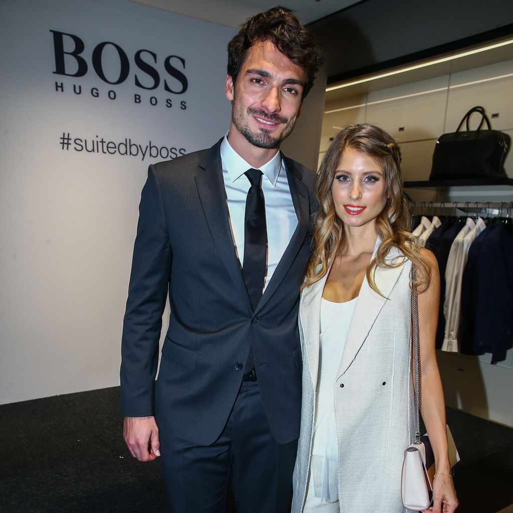 Mats und Cathy Hummels, April 2016