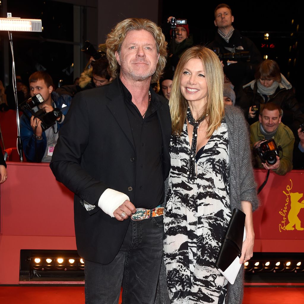 Mats Wahlström und Ursula Karven bei der "Cinderella"-Premiere in Berlin, Februar 2015