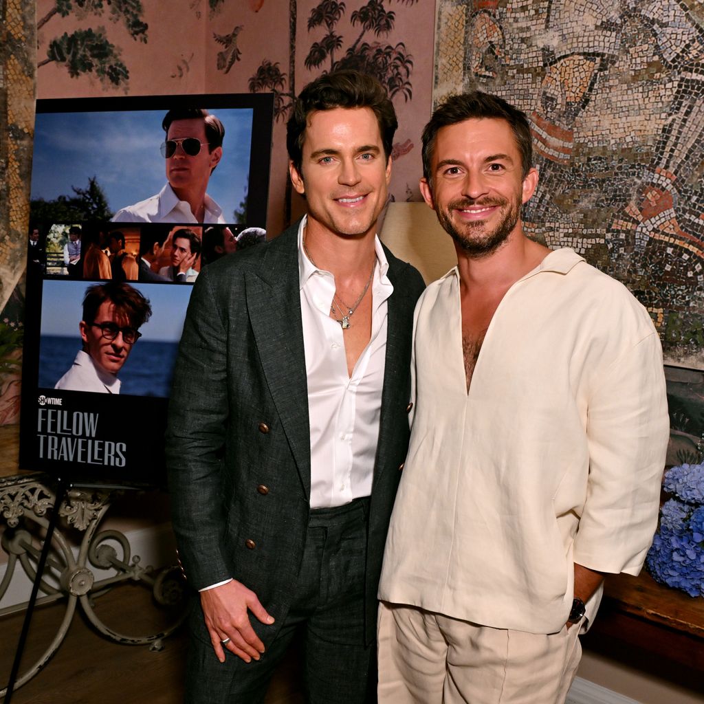 Matt Bomer und Jonathan Bailey im August 2024