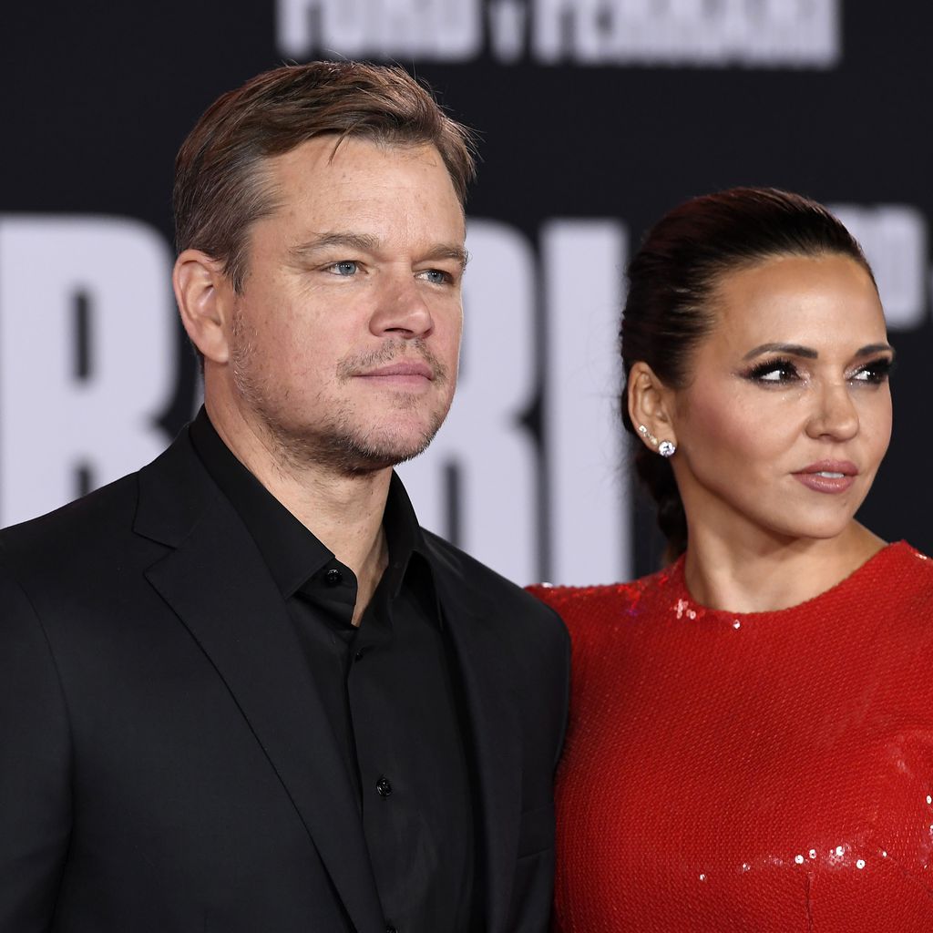 Matt Damon und Luciana Barroso