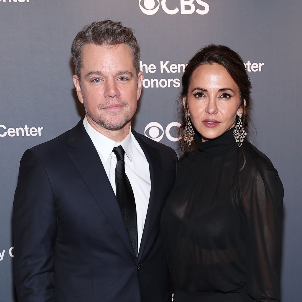 Matt Damon und Luciana Barroso, Dezember 2022