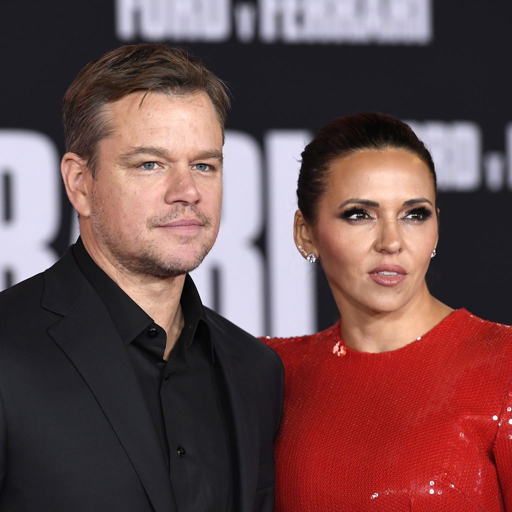 Matt Damon und seine Frau Luciana Barroso