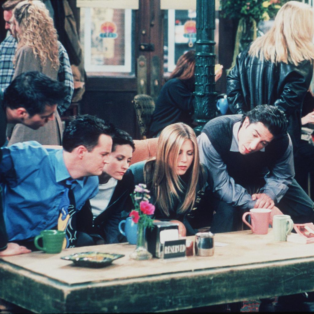 Matt Le Blanc, Matthew Perry, Courteney Cox, Jennifer Aniston, David Schwimmer und Lisa Kudrow