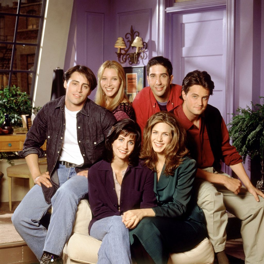 Matt LeBlanc, Lisa Kudrow, David Schwimmer, Matthew Perry, Courteney Cox und Jennifer Aniston