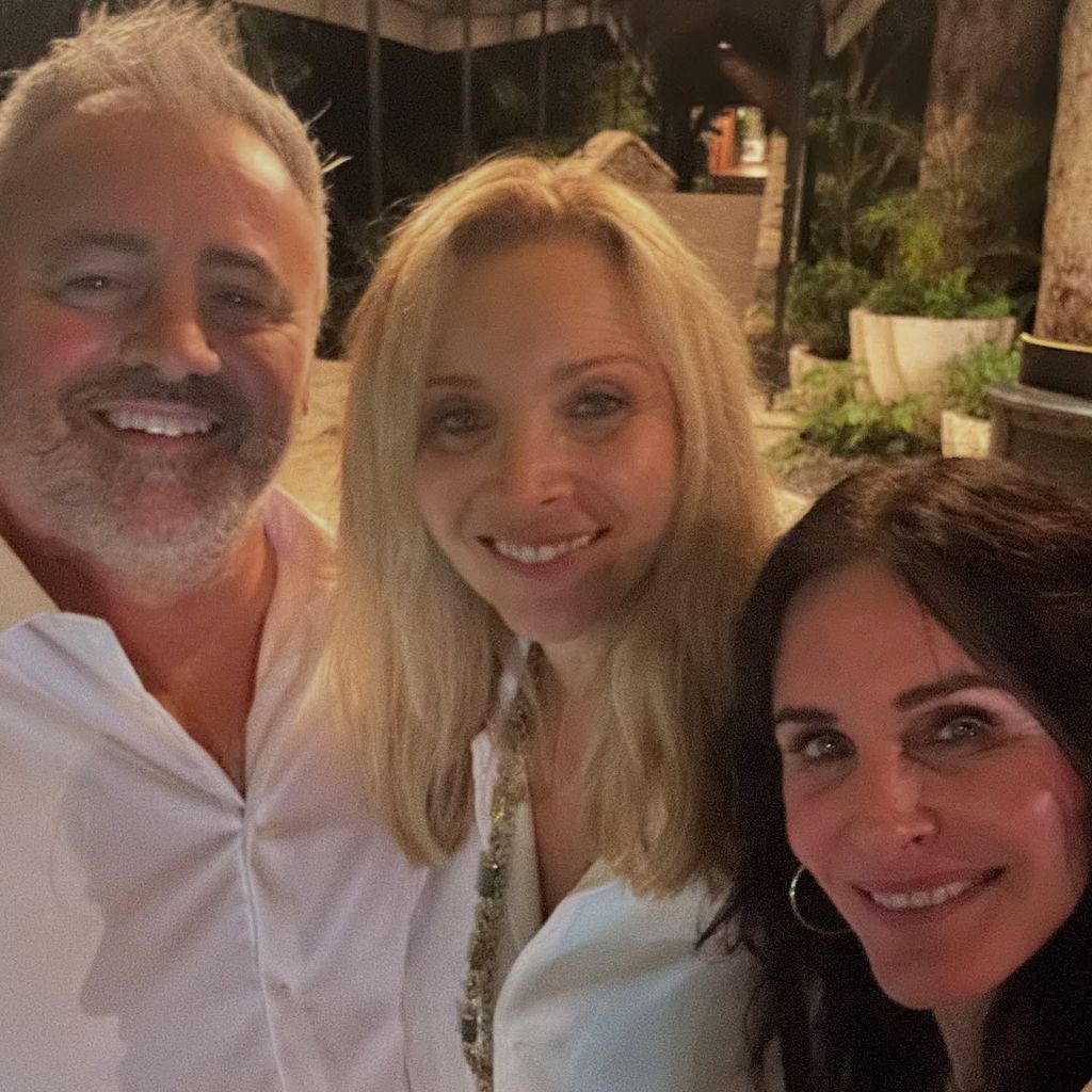 Matt LeBlanc, Lisa Kudrow und Courteney Cox, "Friends"-Stars