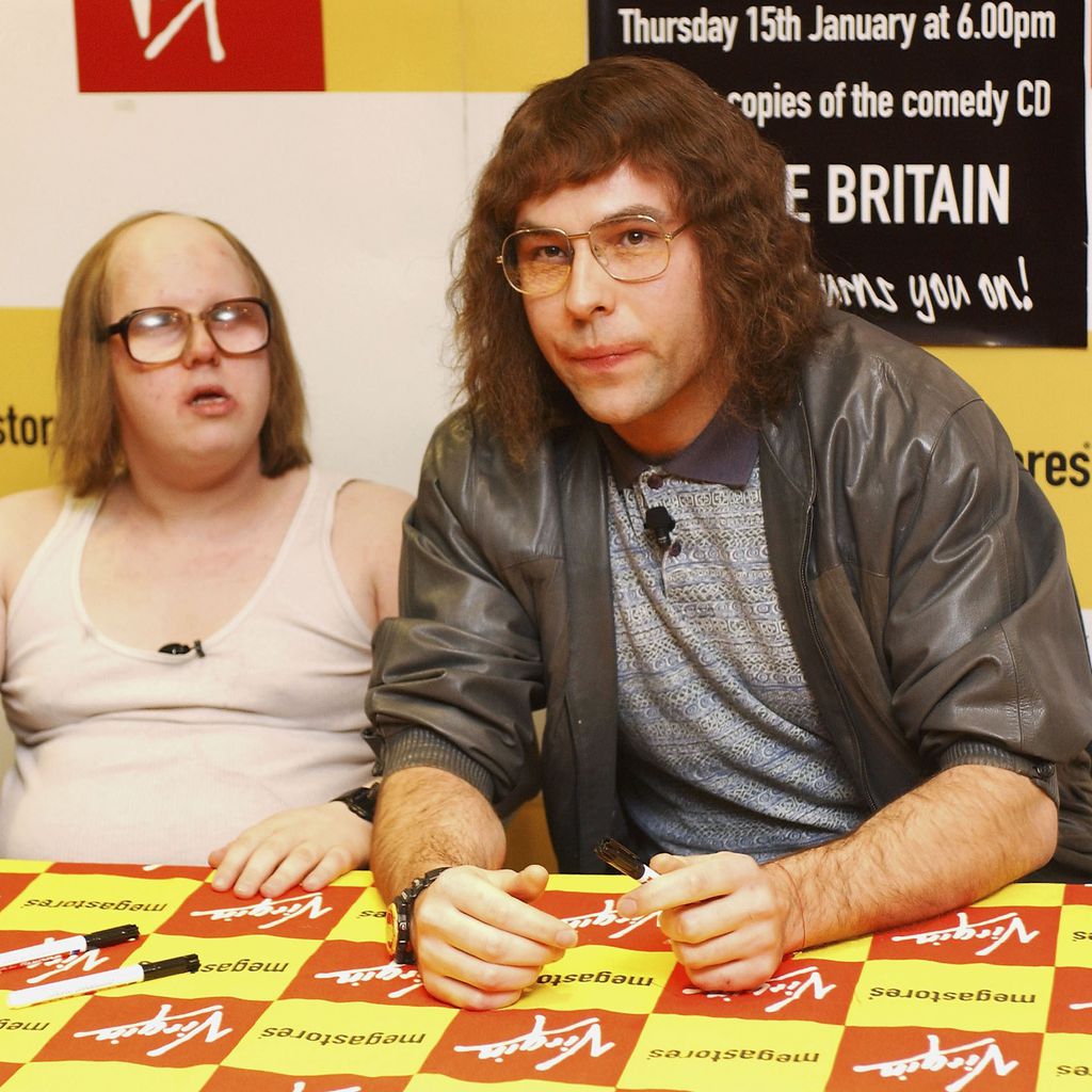Matt Lucas und David Walliams in ihren "Little Britain"-Rollen Lou und Andy