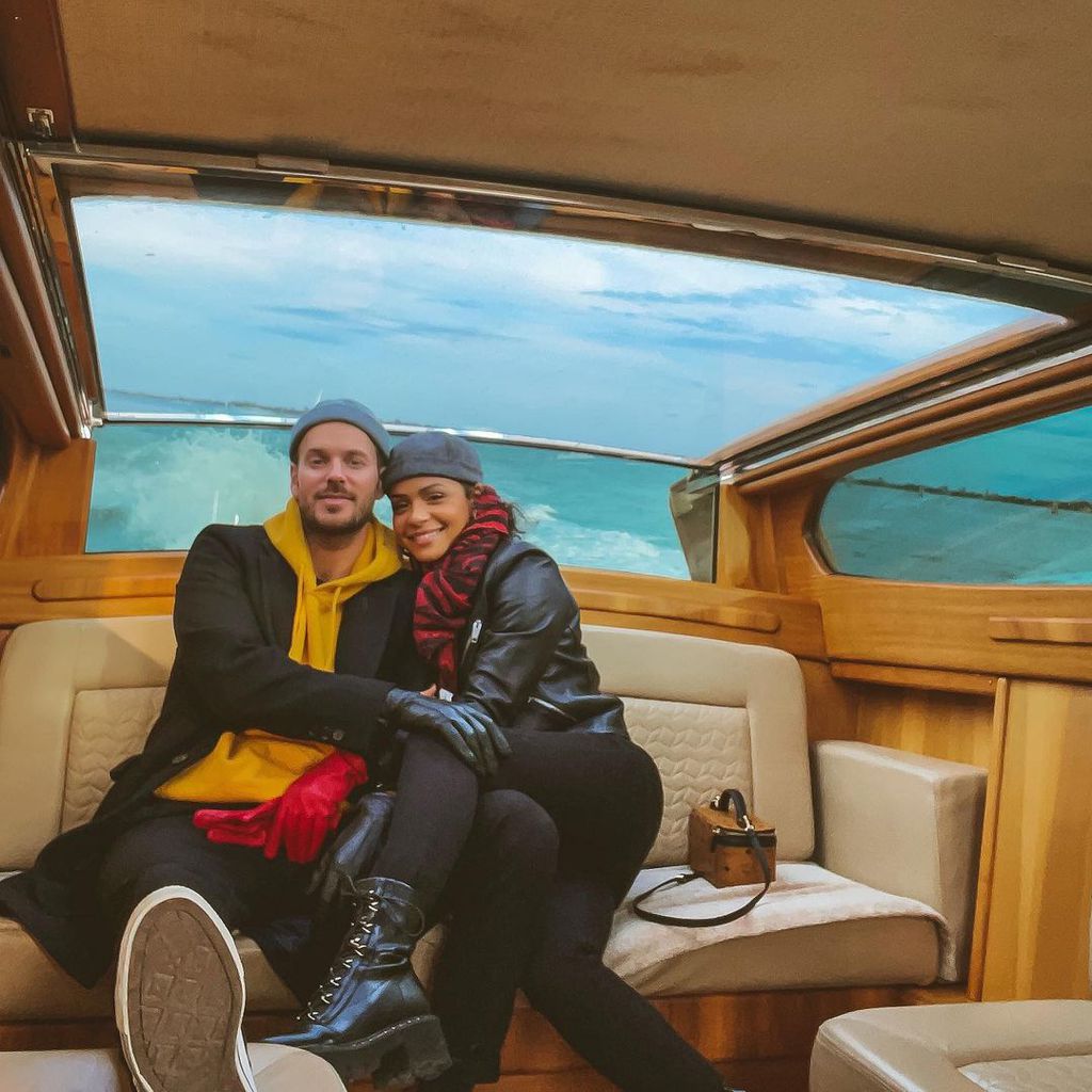 Matt Pokora und Christina Milian in Venedig