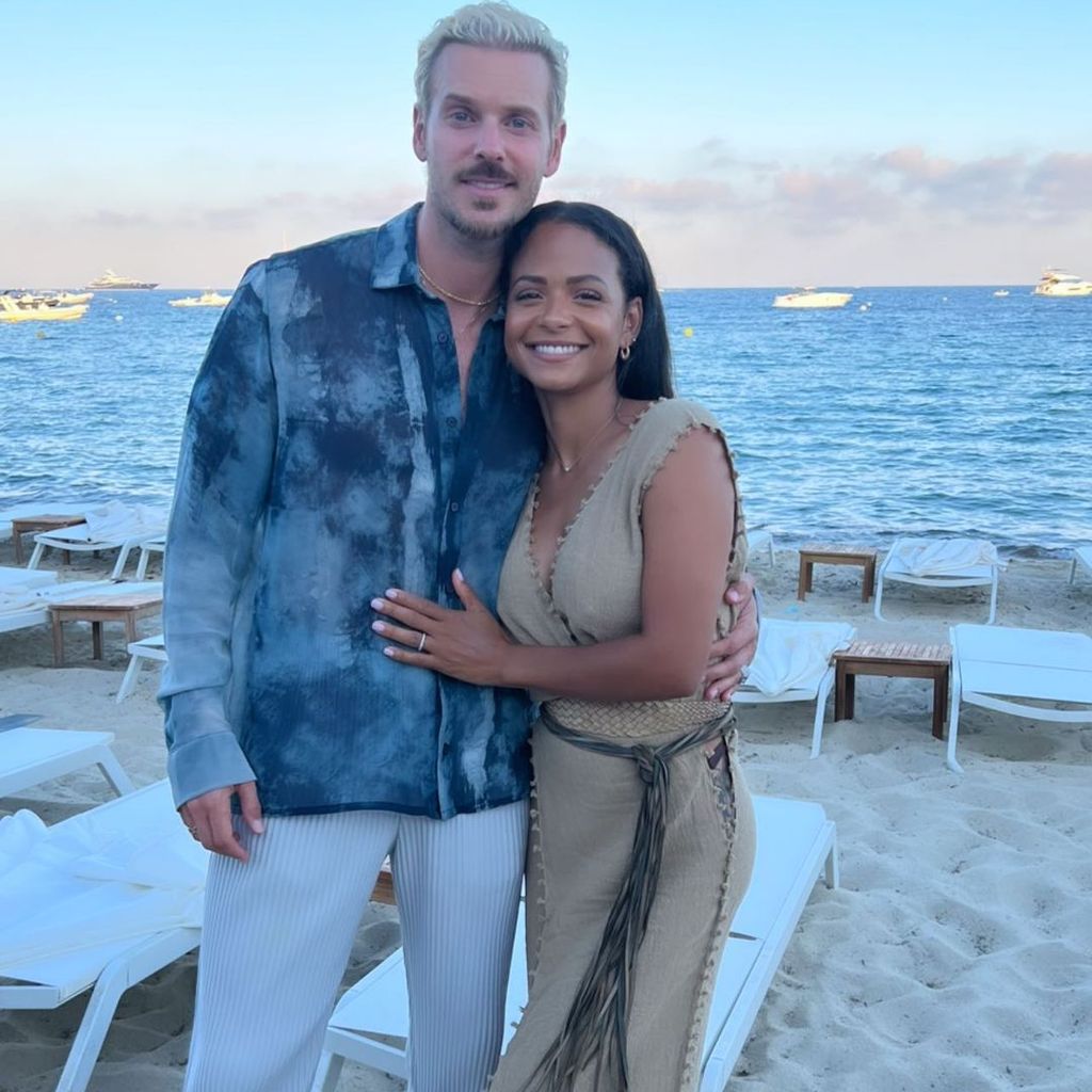Matt Pokora und Christina Milian, August 2022