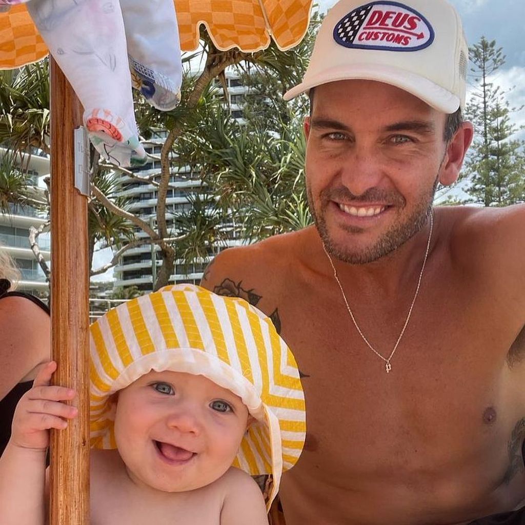 Matt Poole mit seiner Tochter Posey