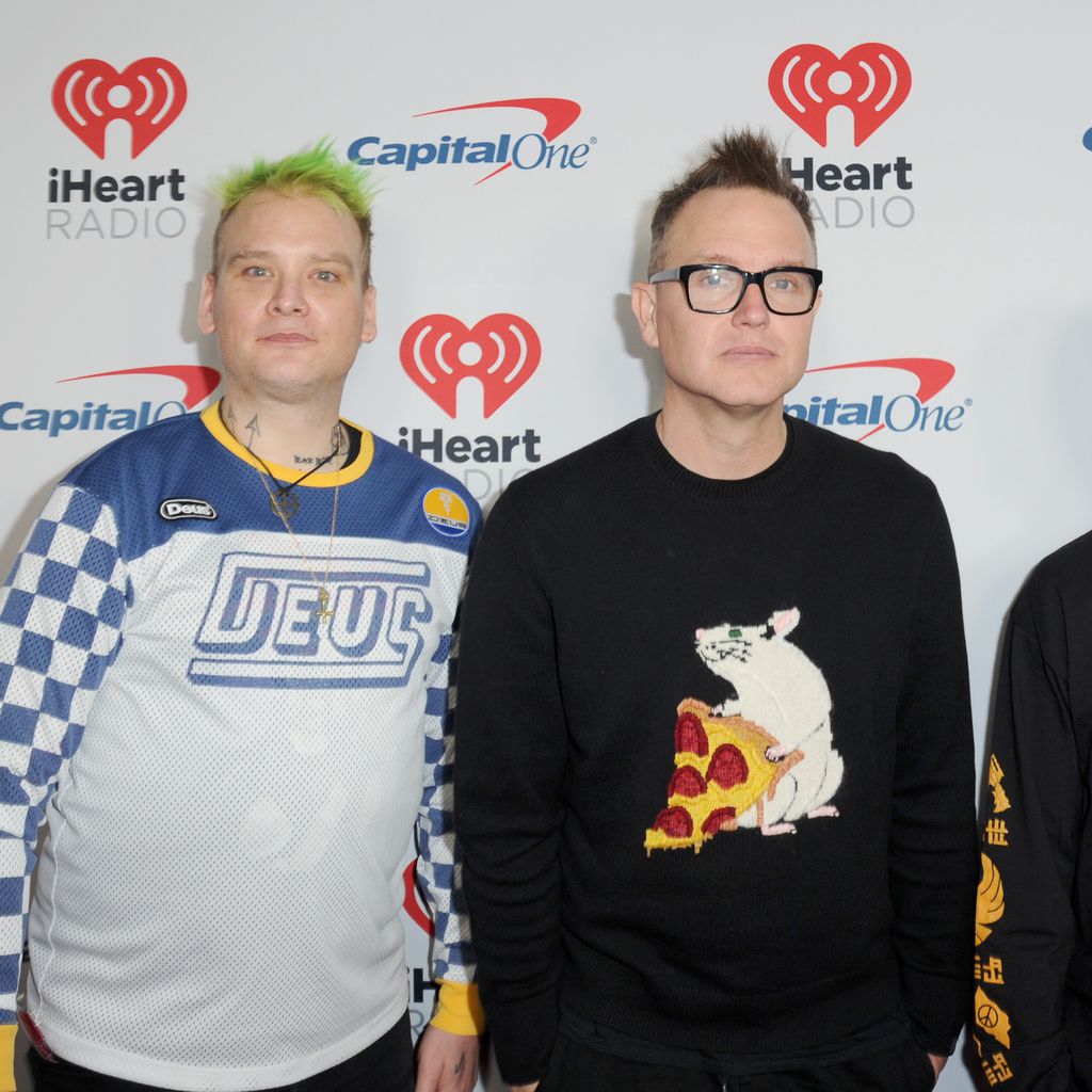 Matt Skiba, Mark Hoppus und Travis Barker, 2020