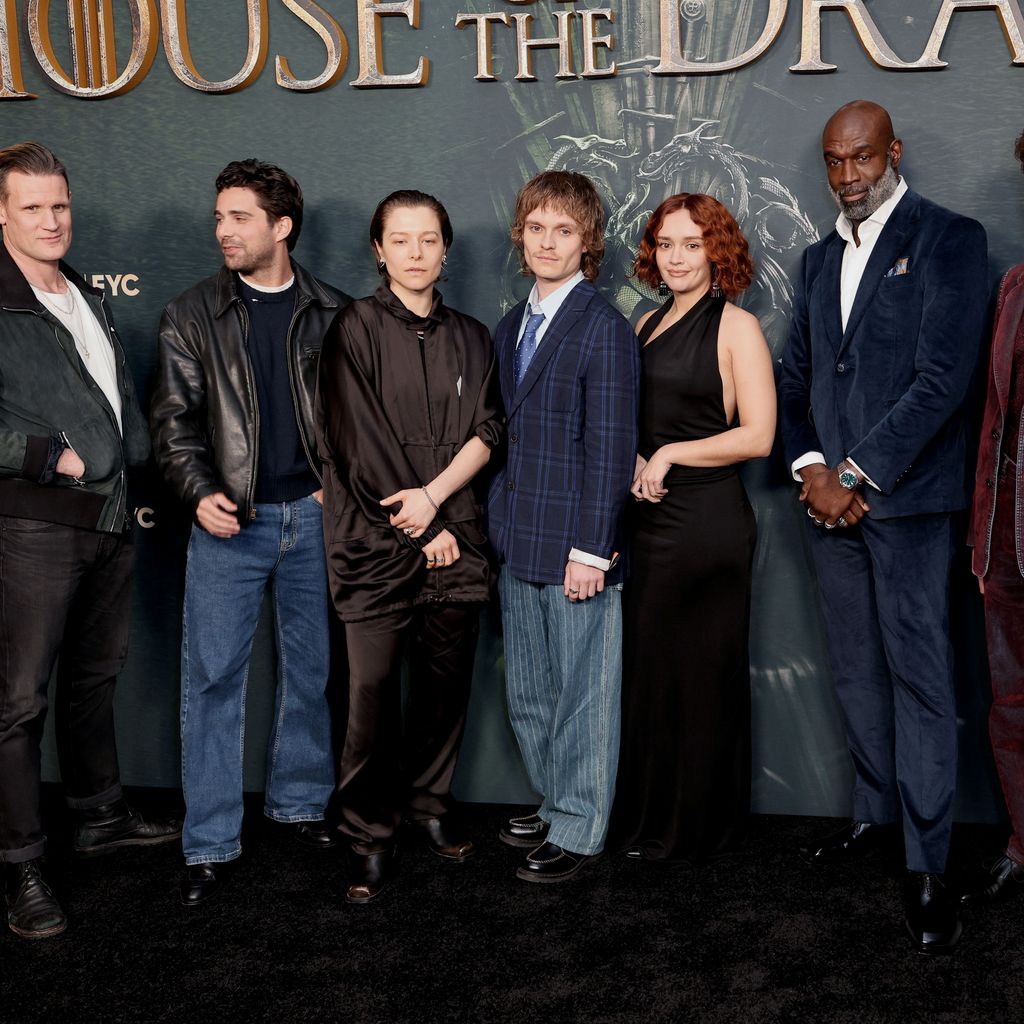 Cast von "House of the Dragon": Matt Smith, Fabien Frankel, Emma D’Arcy, Tom Glynn-Carney, Olivia Cooke, Steve Toussaint und Ewan Mitchell