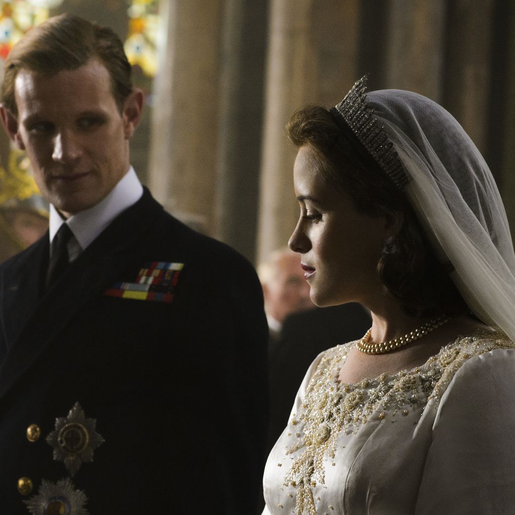 Matt Smith und Claire Foy in "The Crown"