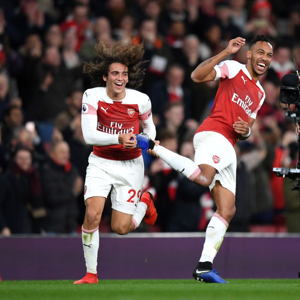 Matteo Guendouzi und Pierre-Emerick Aubameyang