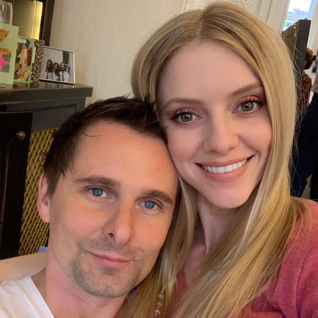 Matthew Bellamy und Elle Evans im Juni 2019