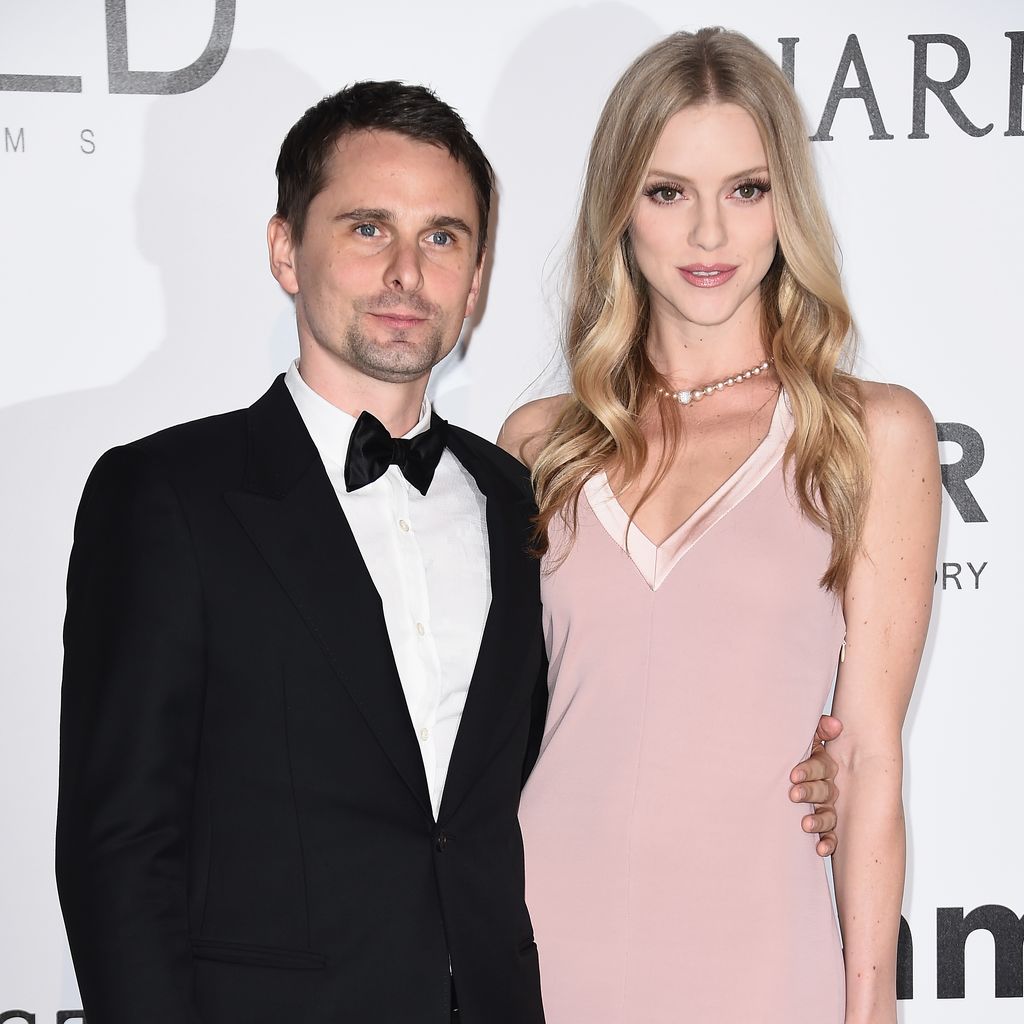 Matthew Bellamy und Elle Evans bei der amfAR Gala 2019
