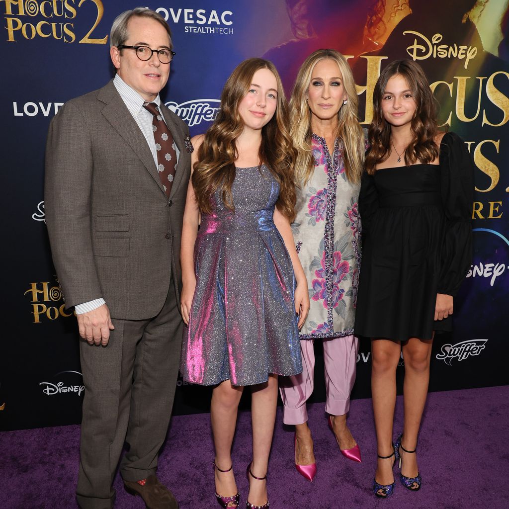 Matthew Broderick, Marion Broderick, Sarah Jessica Parker und Tabitha Broderick im September 2022