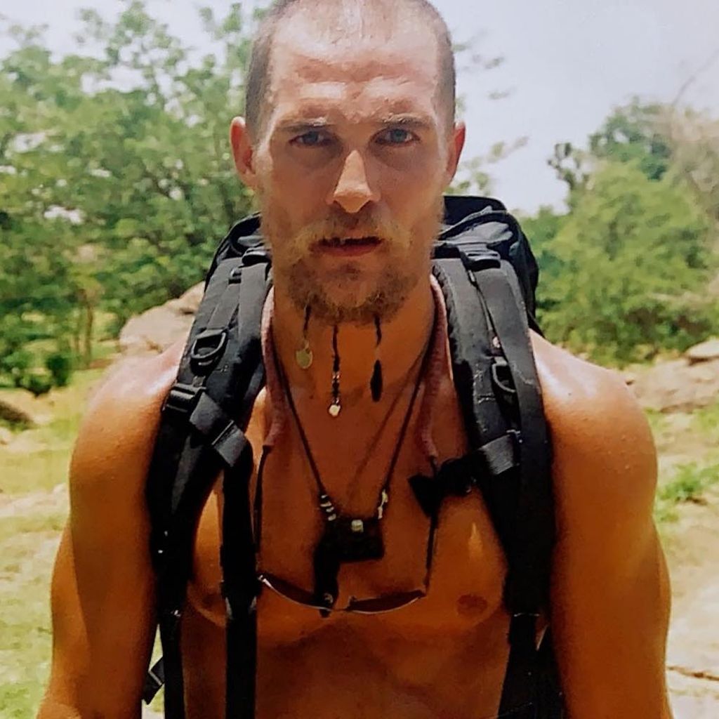 Throwback-Bild von Matthew McConaughey
