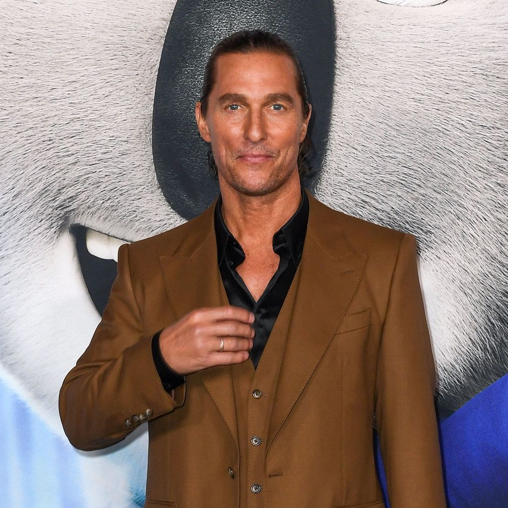 Matthew McConaughey bei der Premiere von "Sing 2", 2021